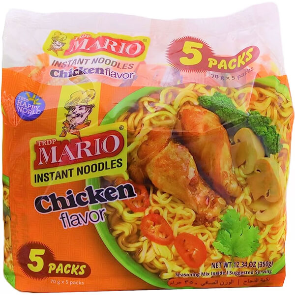 MARIO NOODLES (5x70gr.) - (ΚΟΤΟΠΟΥΛΟ)