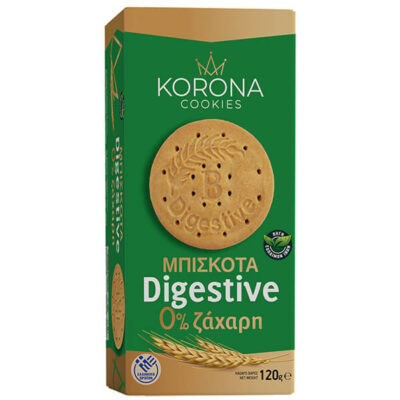 KORONA DIGESTIVE 0% ΖΑΧΑΡΗ 120gr.