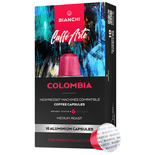 BIANCHI NESPRESSO CAPS (10τεμ.x5,5gr.) - (COLOMBIA)