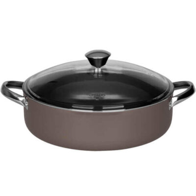 FEST FLOW ΤΑΒΑΣ ΣΤΡΟΓΓΥΛΟΣ ΜΕ ΓΥΑΛΙΝΟ ΚΑΠΑΚΙ Νο 28