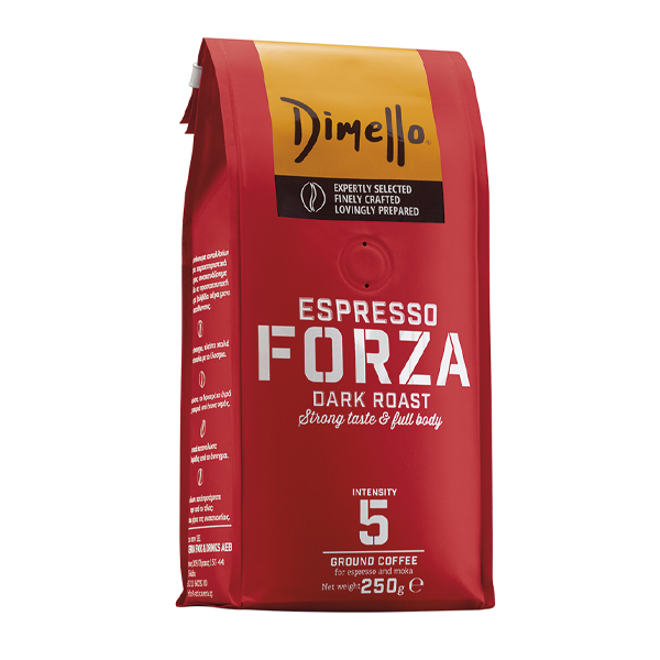 DIMELLO ESPRESSO 250gr. - (FORZA) (ΑΛΕΣΜΕΝΟ)