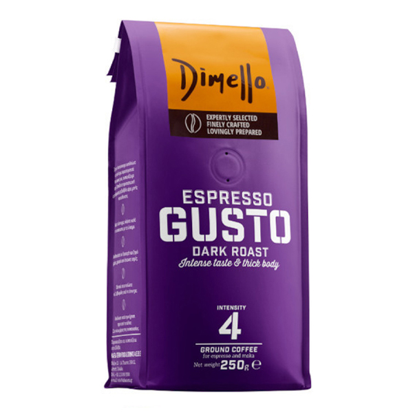 DIMELLO ESPRESSO 250gr. - (GUSTO) (ΑΛΕΣΜΕΝΟΣ)