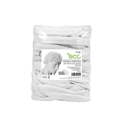 ΣΚΟΥΦΟΣ ΠΡΟΣΤΑΣΙΑΣ ΜΙΑΣ ΧΡΗΣΕΩΣ 52cm (100τεμ.) - (ΑΣΠΡΟ)