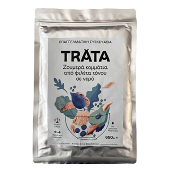 TRATA ΤΟΝΟΣ ΣΕ ΝΕΡΟ 650gr. - (ΣΑΚΟΥΛΑΚΙ)