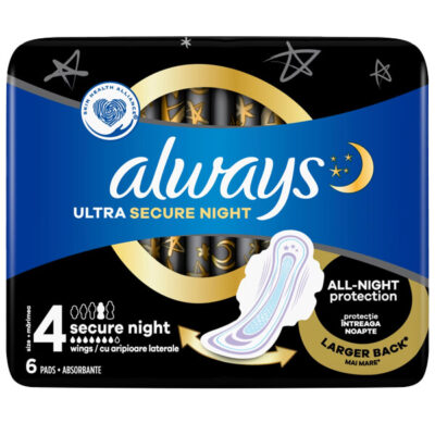 ALWAYS ΣΕΡΒΙΕΤΕΣ ULTRA  6τεμ. - (SECURE NIGHT)
