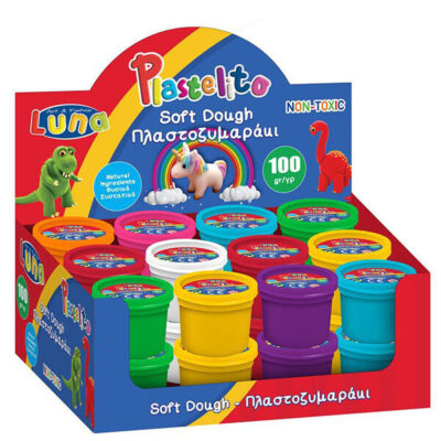 LUNA ΠΛΑΣΤΟΖΥΜΑΡΑΚΙ 100GR - (ΔΙΑΦΟΡΑ ΧΡΩΜΑΤΑ)