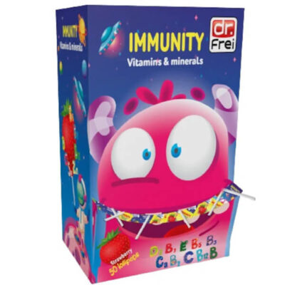 DR. FREI ΓΛΕΙΦΙΤΖΟΥΡΙ ΜΕ ΒΙΤΑΜΙΝΕΣ (50τεμ.) - (ΦΡΑΟΥΛΑ)