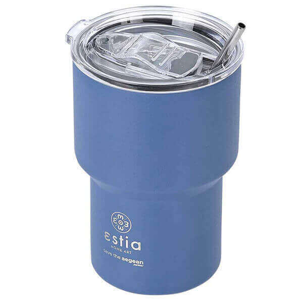 ECOCASA COFFEE MUG LITE SAVE AEGEAN 400ml - (DENIM BLUE)