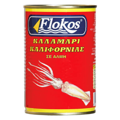 FLOKOS ΚΑΛΑΜΑΡΙ 370gr. - (ΣΕ ΦΥΣΙΚΟ ΧΥΜΟ)